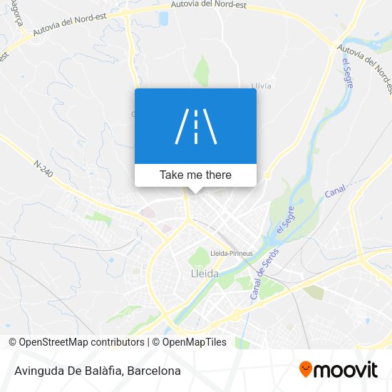 Avinguda De Balàfia map