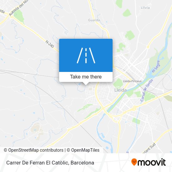 Carrer De Ferran El Catòlic map