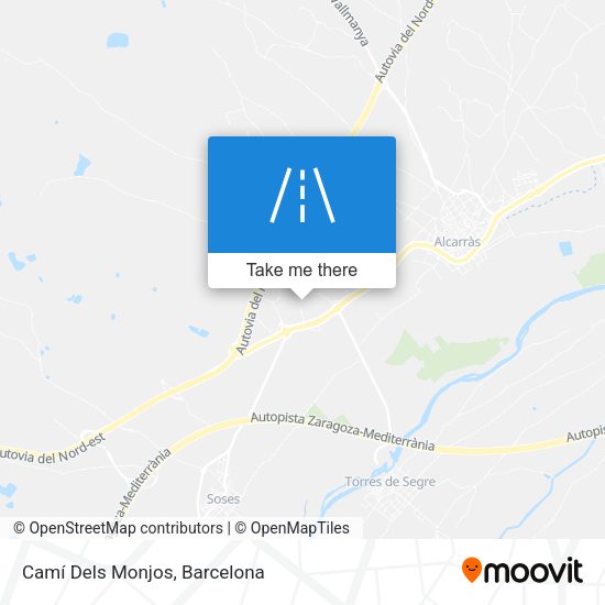 Camí Dels Monjos map