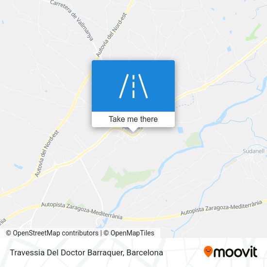 Travessia Del Doctor Barraquer map