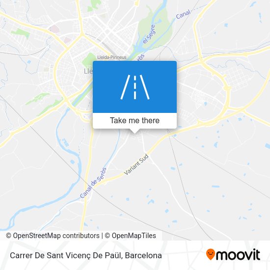 Carrer De Sant Vicenç De Paül map