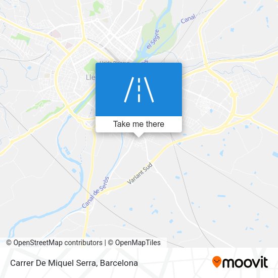 Carrer De Miquel Serra map