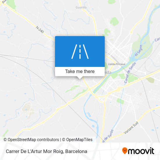 Carrer De L'Artur Mor Roig map