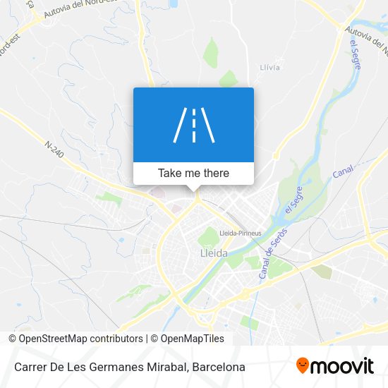 Carrer De Les Germanes Mirabal map