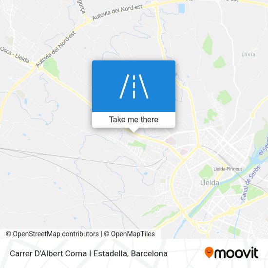 Carrer D'Albert Coma I Estadella map