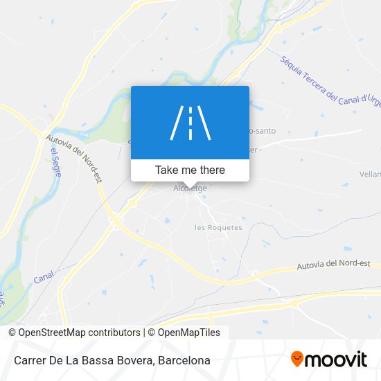 Carrer De La Bassa Bovera map
