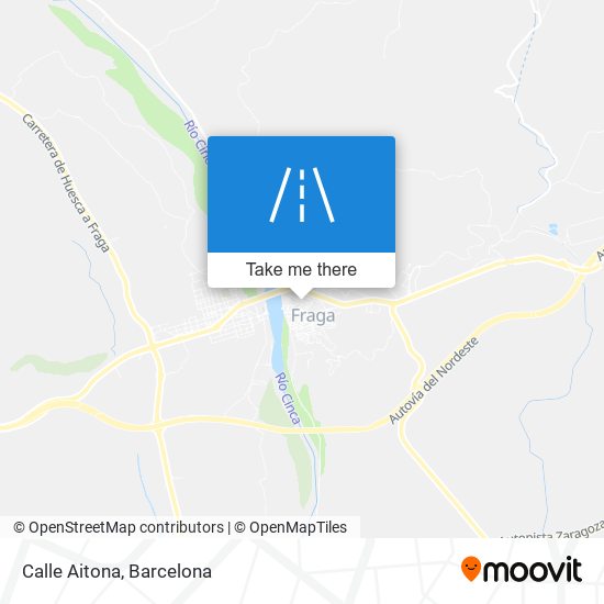 Calle Aitona map