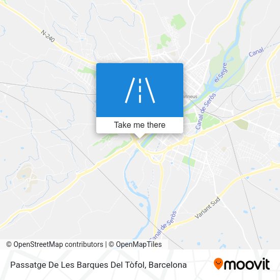 Passatge De Les Barques Del Tòfol map