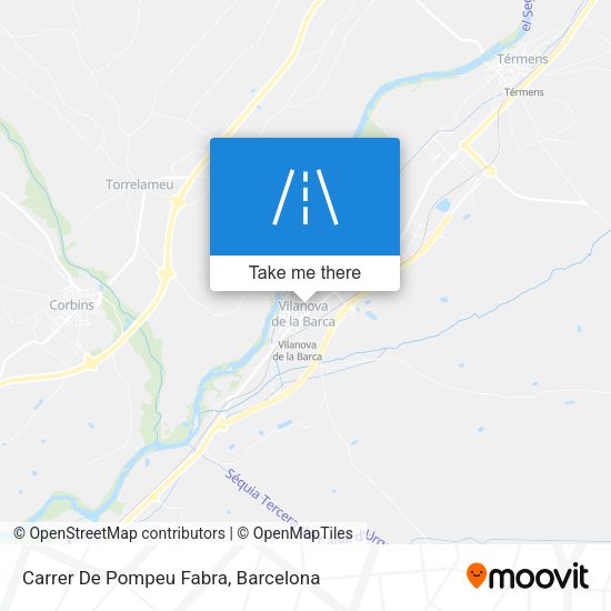 Carrer De Pompeu Fabra map