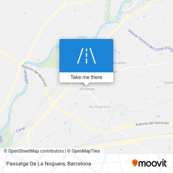 Passatge De La Noguera map