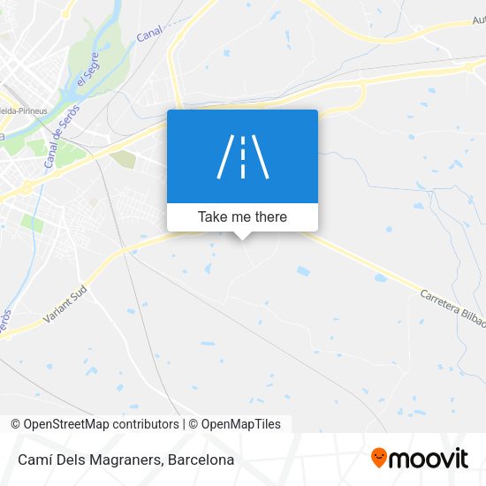 Camí Dels Magraners map