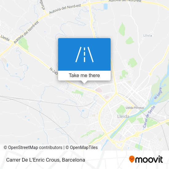 Carrer De L'Enric Crous map