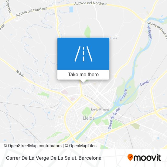 Carrer De La Verge De La Salut map