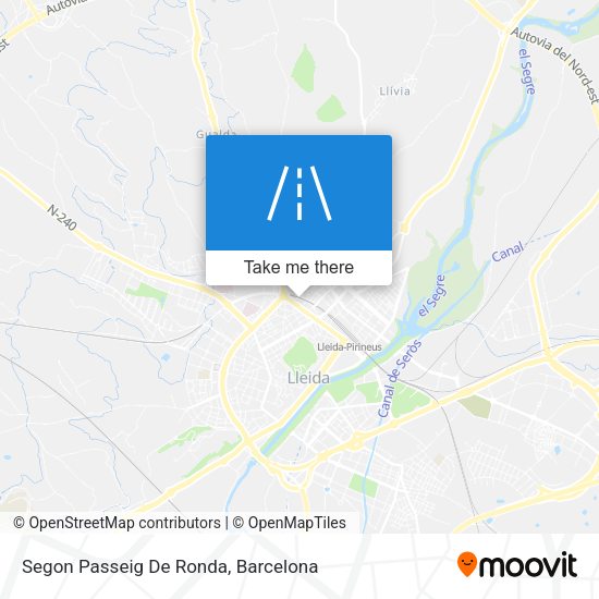 Segon Passeig De Ronda map