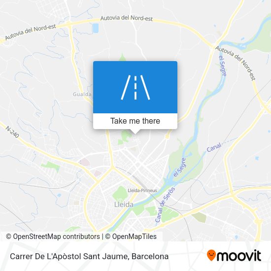 Carrer De L'Apòstol Sant Jaume map