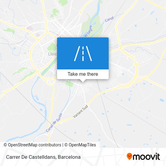 Carrer De Castelldans map