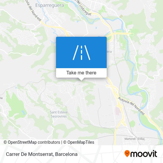 Carrer De Montserrat map