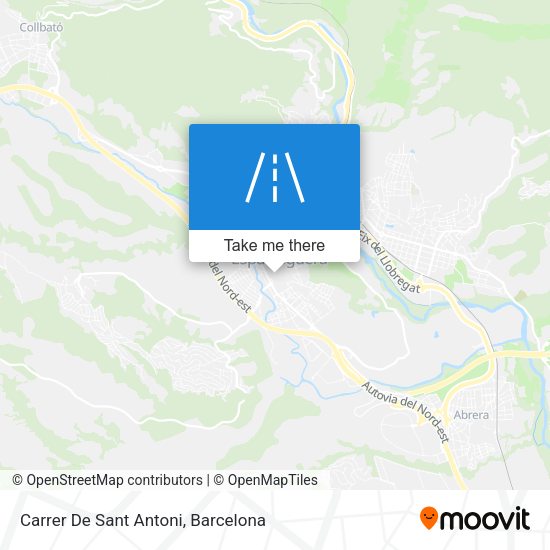 Carrer De Sant Antoni map