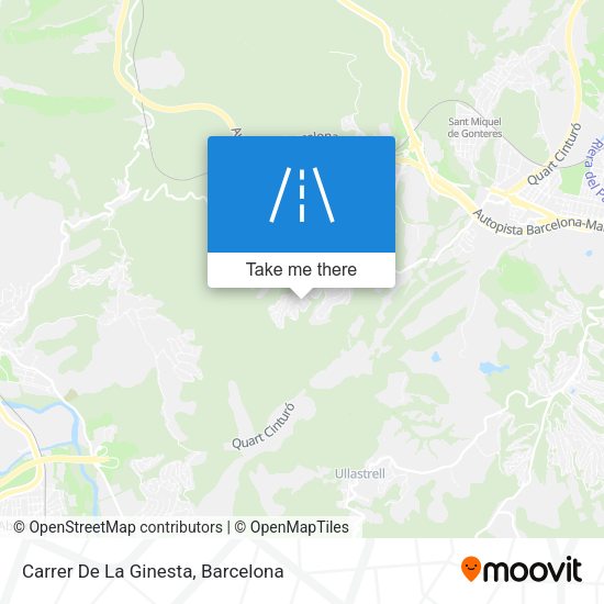 Carrer De La Ginesta map
