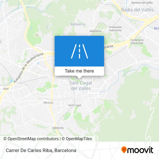 Carrer De Carles Riba map