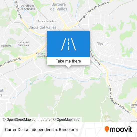 Carrer De La Independència map
