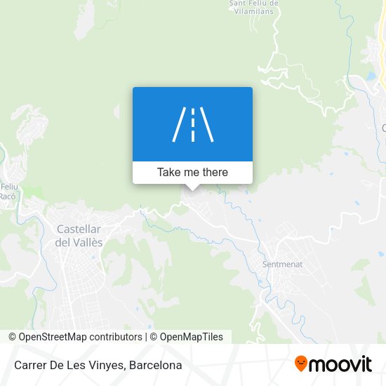 Carrer De Les Vinyes map