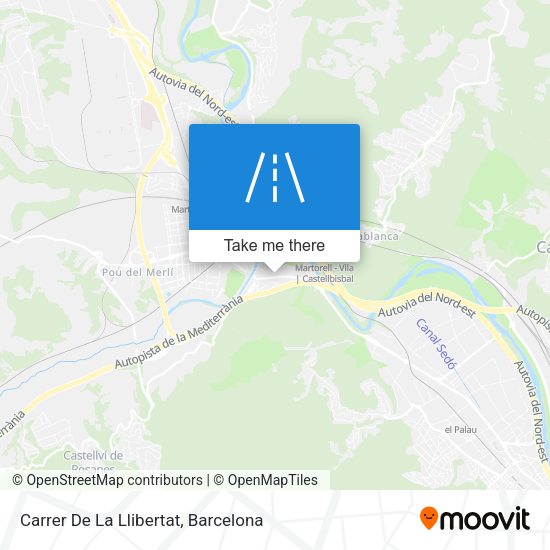 Carrer De La Llibertat map