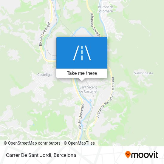 Carrer De Sant Jordi map