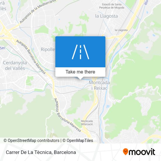 Carrer De La Tècnica map