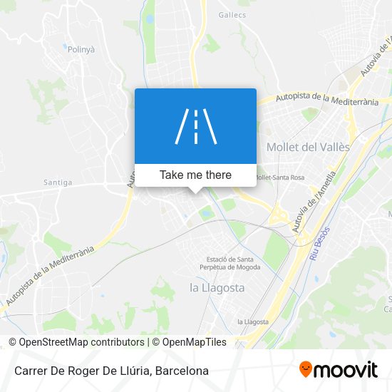 Carrer De Roger De Llúria map