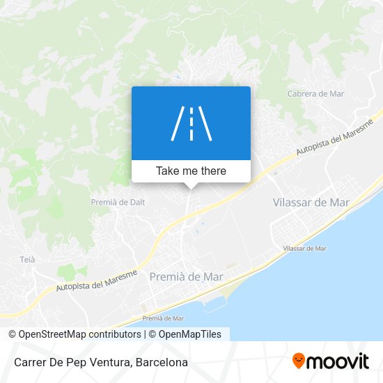 Carrer De Pep Ventura map