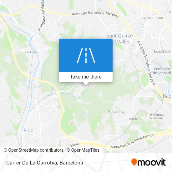 Carrer De La Garrotxa map