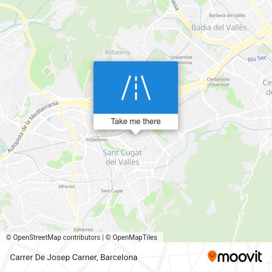 Carrer De Josep Carner map