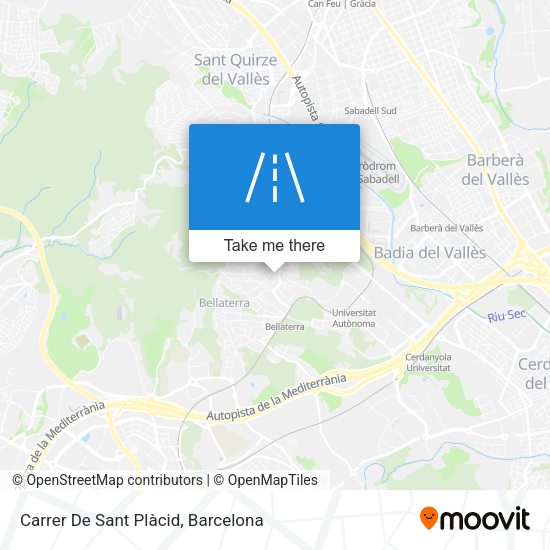 Carrer De Sant Plàcid map