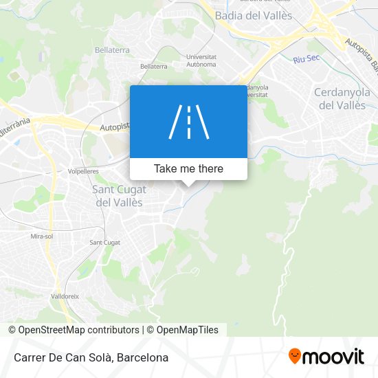 Carrer De Can Solà map