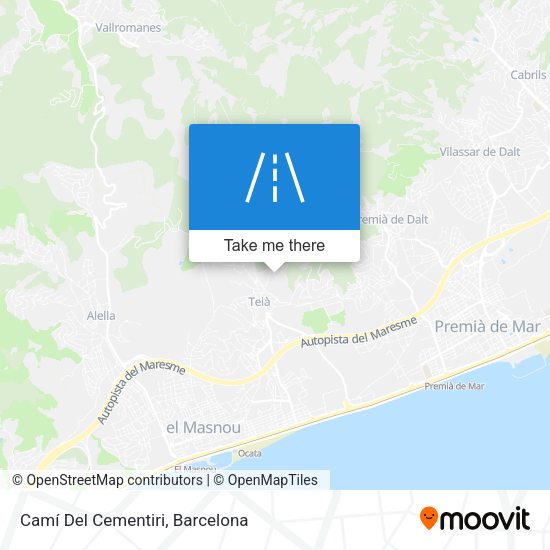 Camí Del Cementiri map
