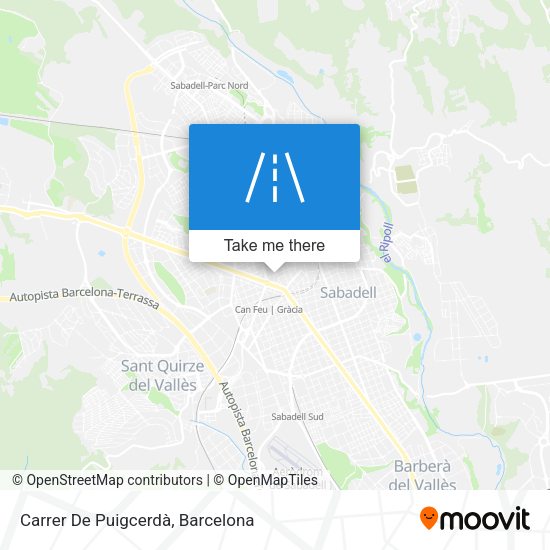 Carrer De Puigcerdà map
