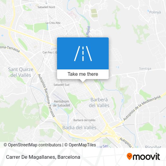 Carrer De Magallanes map