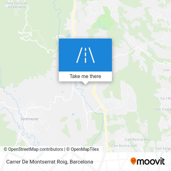 Carrer De Montserrat Roig map