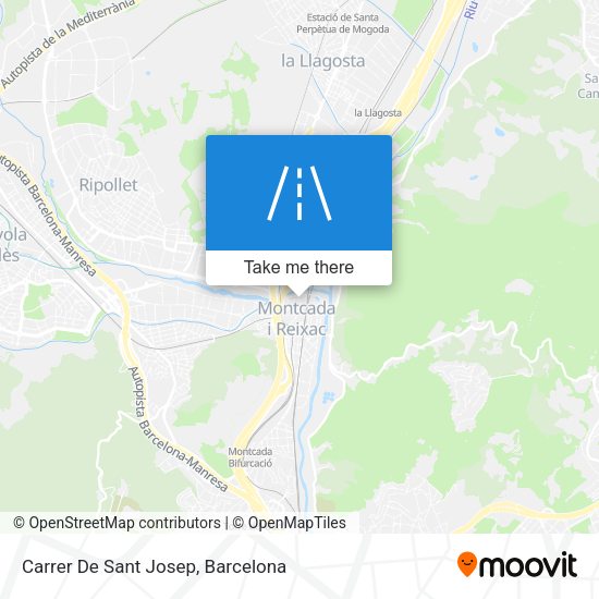 Carrer De Sant Josep map