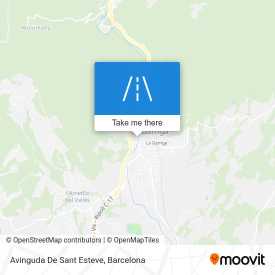 Avinguda De Sant Esteve map