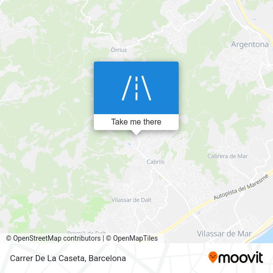 Carrer De La Caseta map