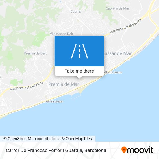 Carrer De Francesc Ferrer I Guàrdia map