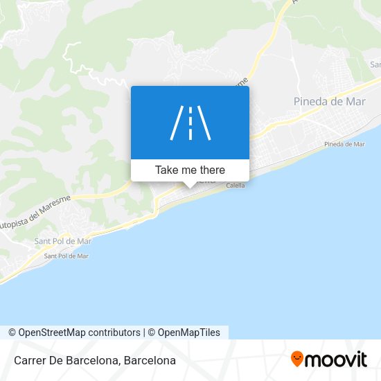 Carrer De Barcelona map