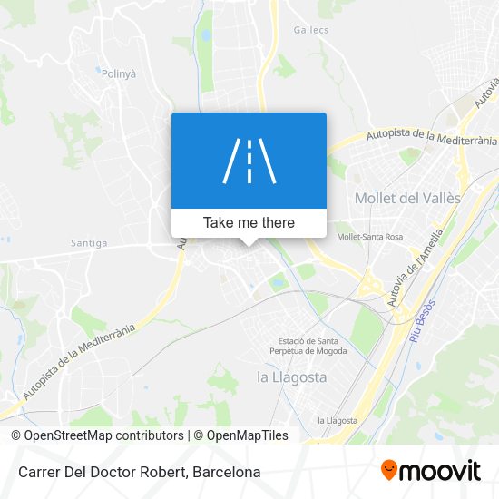 Carrer Del Doctor Robert map
