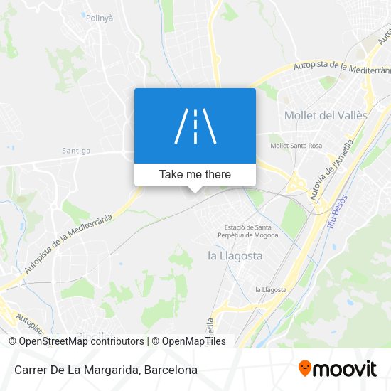 Carrer De La Margarida map