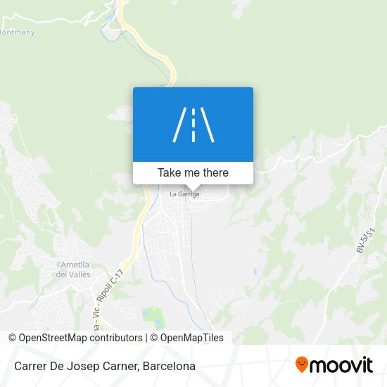 Carrer De Josep Carner map