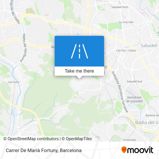 Carrer De Marià Fortuny map