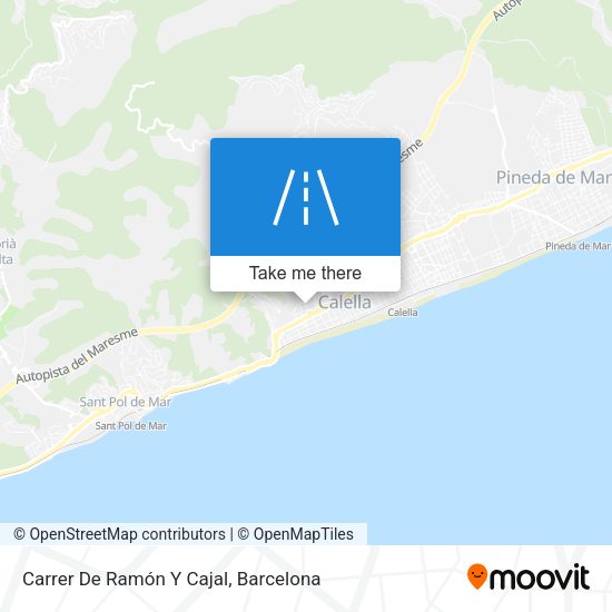 Carrer De Ramón Y Cajal map