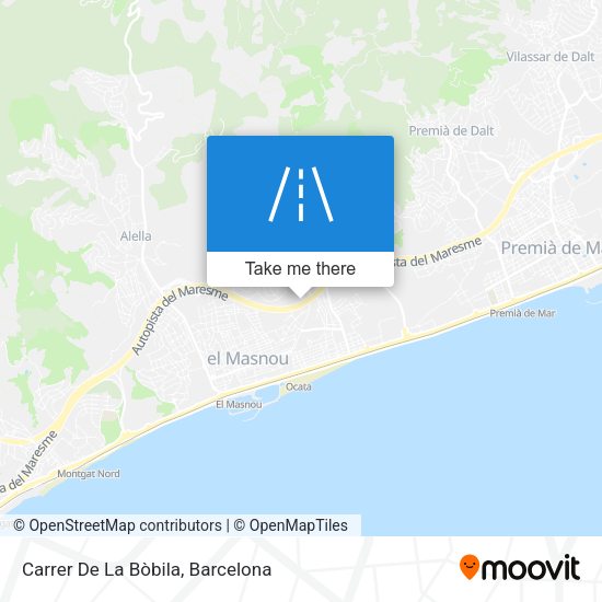 Carrer De La Bòbila map